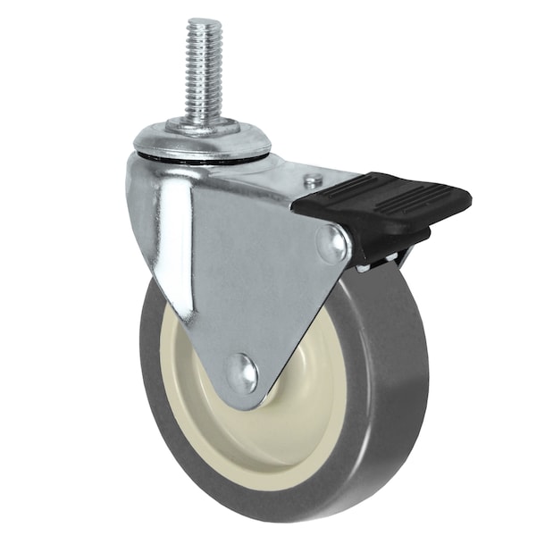 Durastar Caster, 2.5x7/8 Swvl Fork, Posi-Lock Brake, 2.5x7/8 Polyurethane, Poly 01HS2578PPU81Y-31 - main